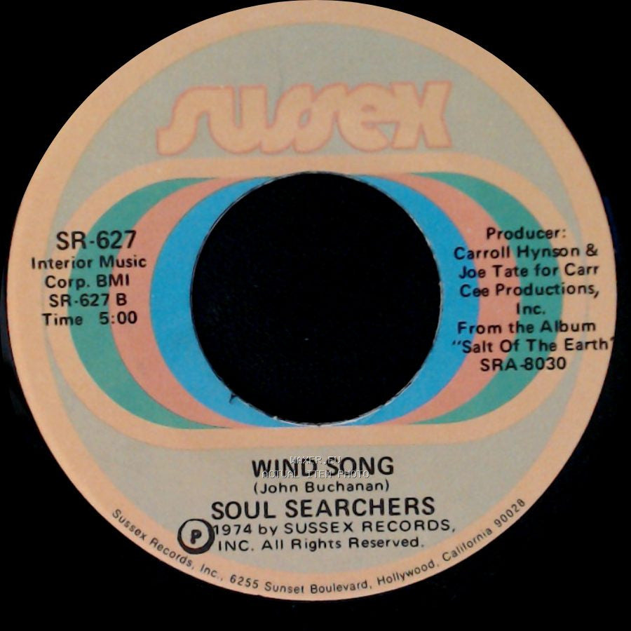 Soul Searchers - If It Ain't Funky / Wind Song side B