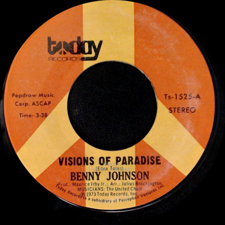 Benny Johnson - Visions Of Paradise / Stop Me side A