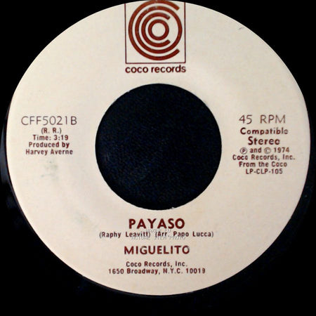Miguelito - Payaso / Miguelin side A