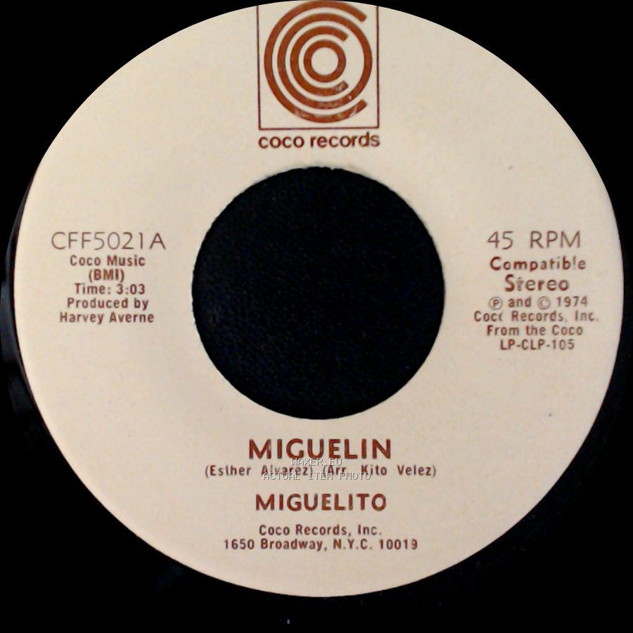 Miguelito - Payaso / Miguelin side A