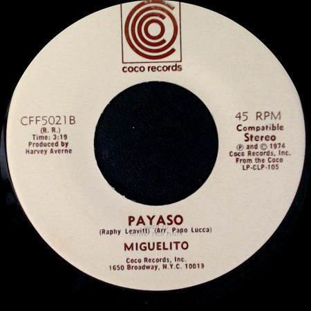 Miguelito - Payaso / Miguelin side B