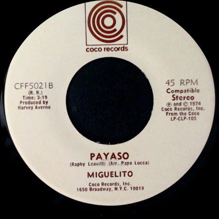Miguelito - Payaso / Miguelin side B