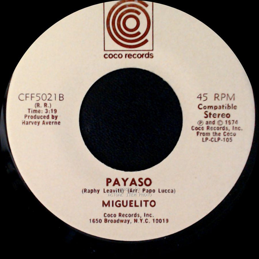 Miguelito - Payaso / Miguelin side B