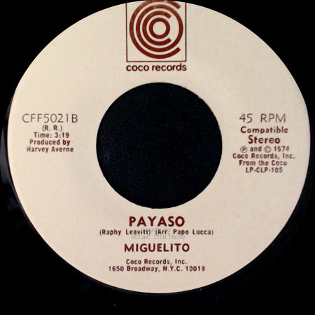 Miguelito - Payaso / Miguelin side B