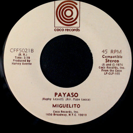 Miguelito - Payaso / Miguelin side B