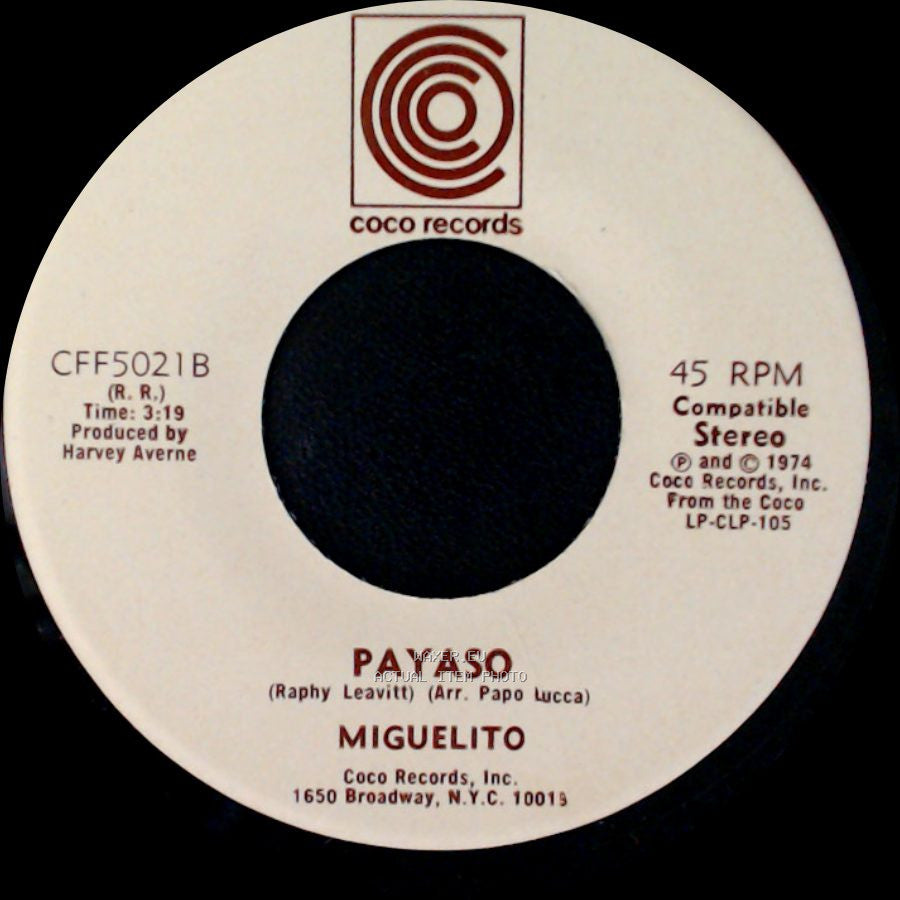 Miguelito - Payaso / Miguelin side B
