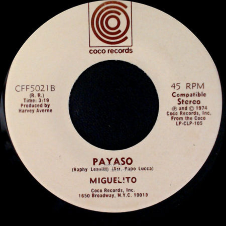 Miguelito - Payaso / Miguelin side A
