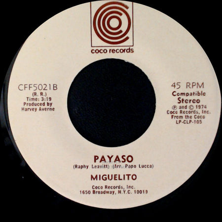 Miguelito - Payaso / Miguelin side A