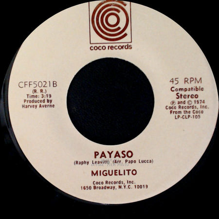 Miguelito - Payaso / Miguelin side A