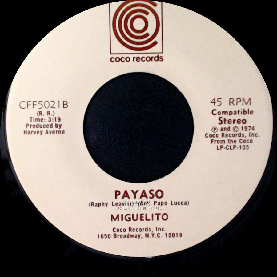 Miguelito - Payaso / Miguelin side A