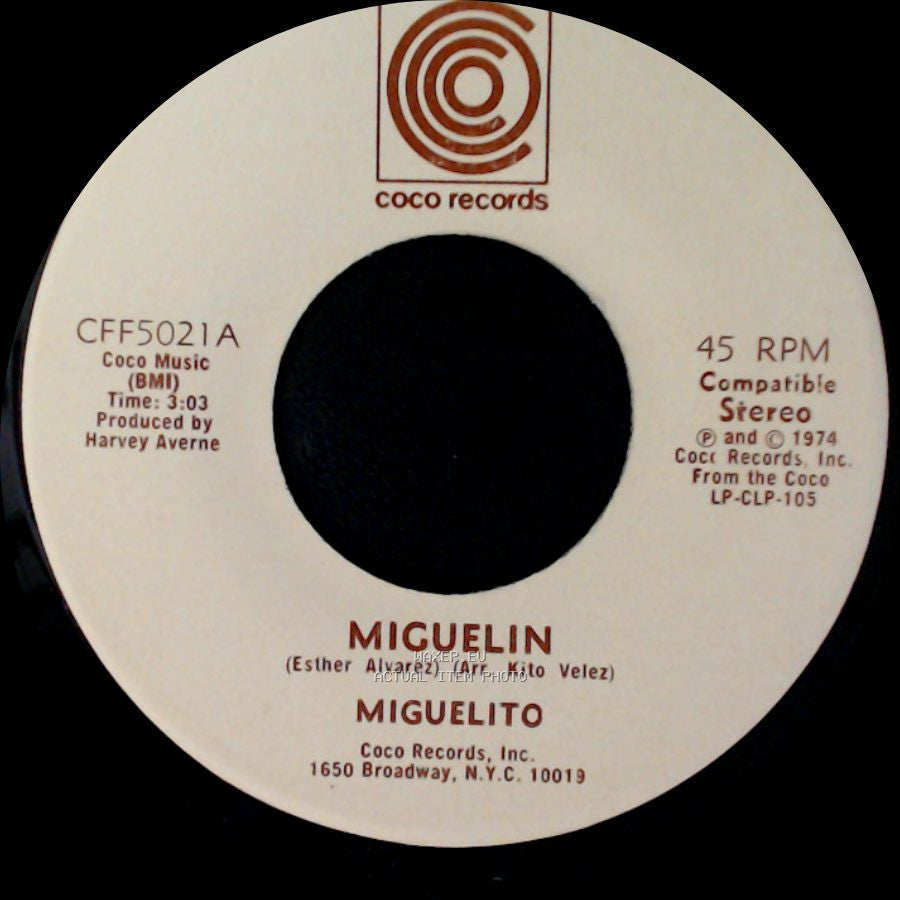 Miguelito - Payaso / Miguelin side B