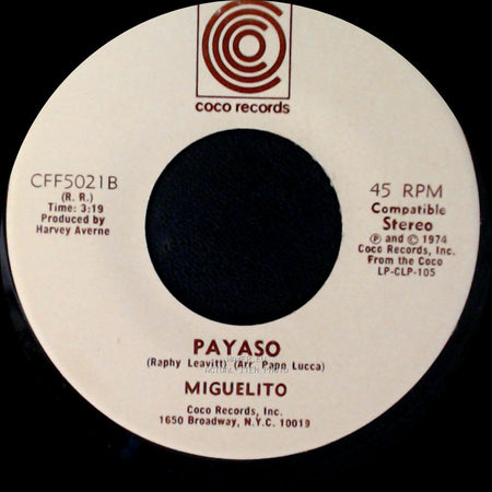 Miguelito - Payaso / Miguelin side B