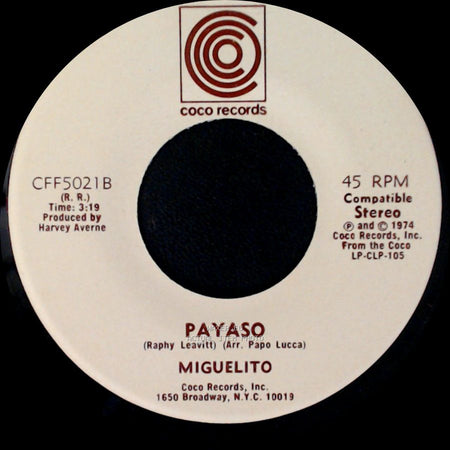 Miguelito - Payaso / Miguelin side B