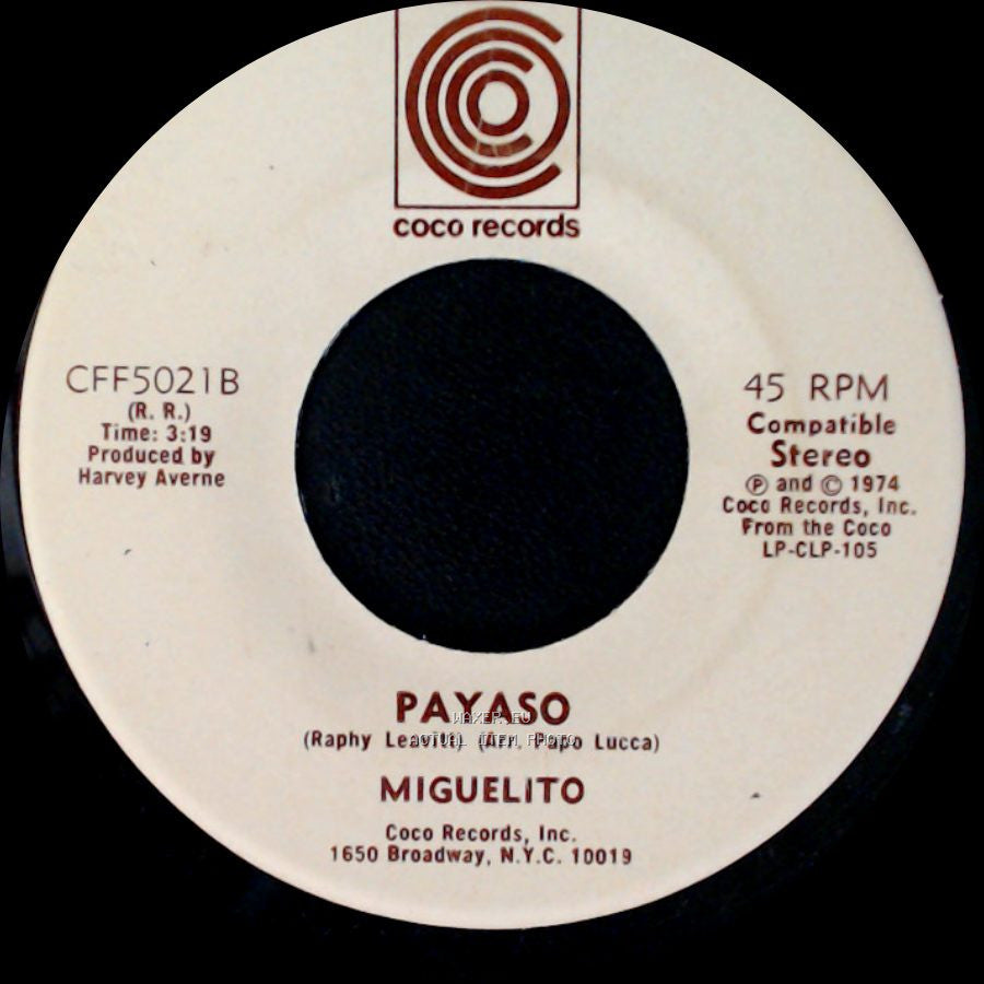 Miguelito - Payaso / Miguelin side B
