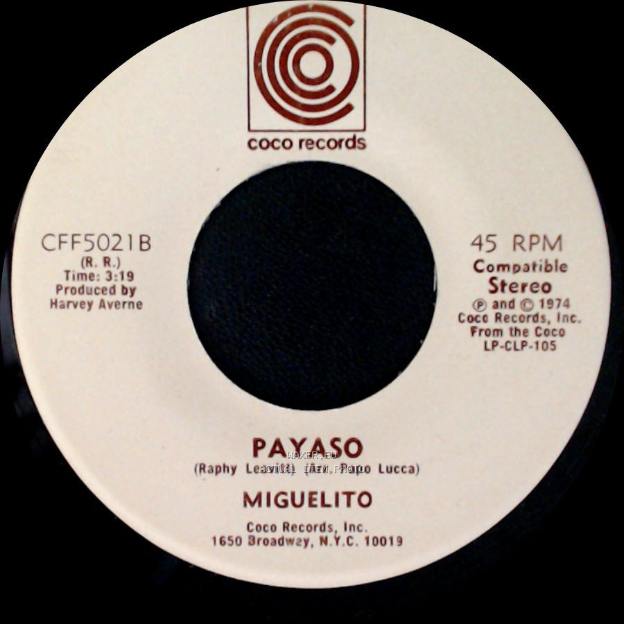 Miguelito - Payaso / Miguelin side B