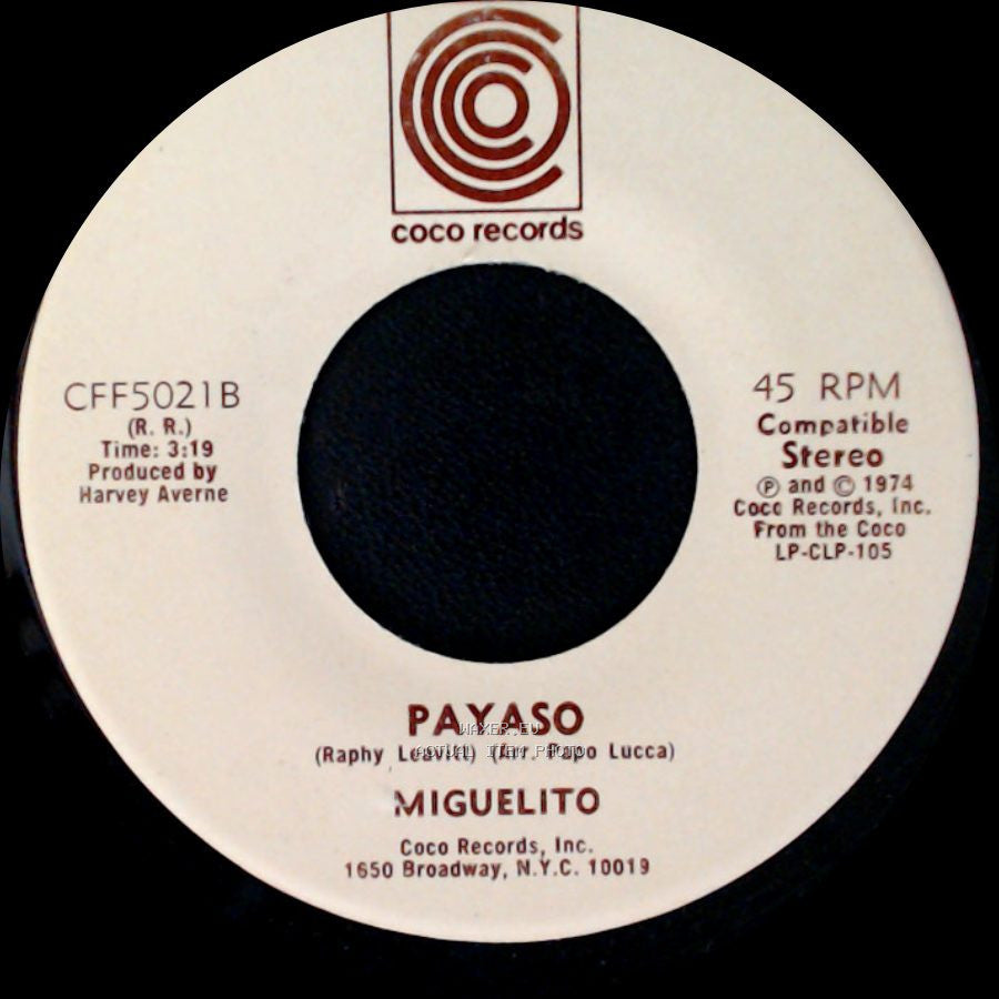Miguelito - Payaso / Miguelin side A
