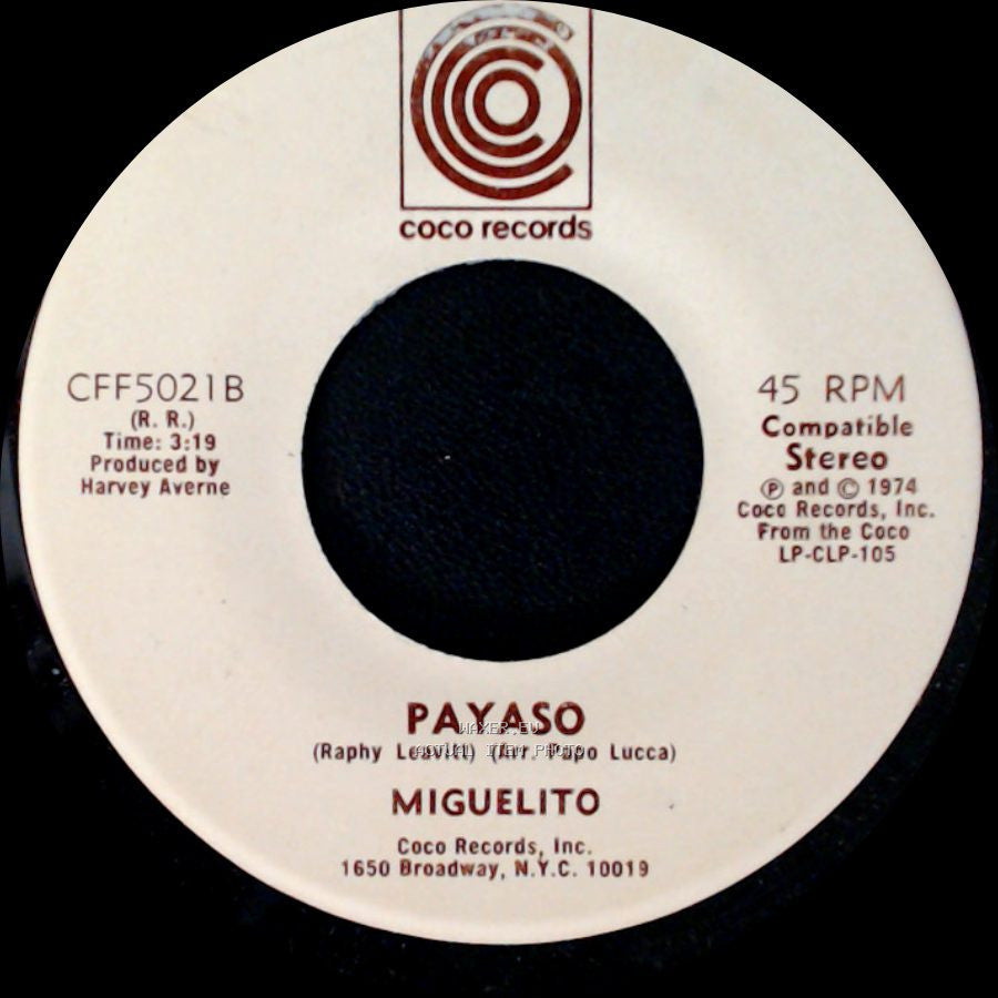 Miguelito - Payaso / Miguelin side A