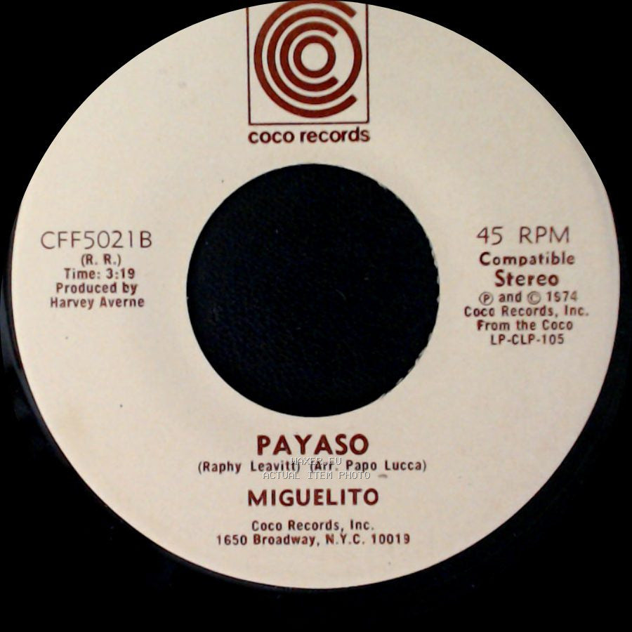 Miguelito - Payaso / Miguelin side A