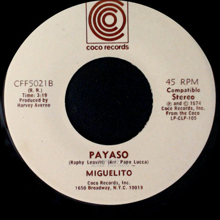 Miguelito - Payaso / Miguelin side A