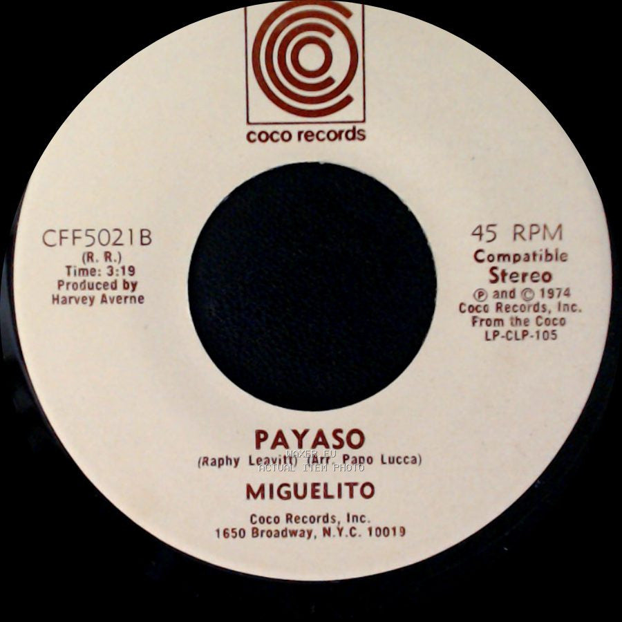 Miguelito - Payaso / Miguelin side A