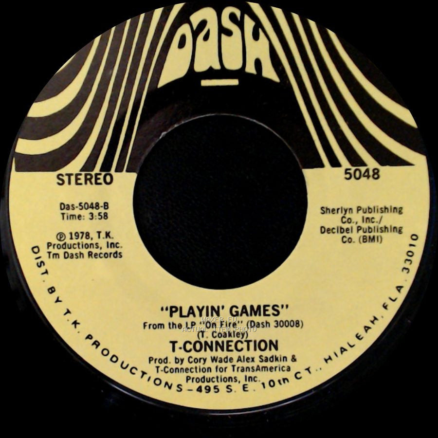 T-Connection - Playin' Games / At Midnight side A