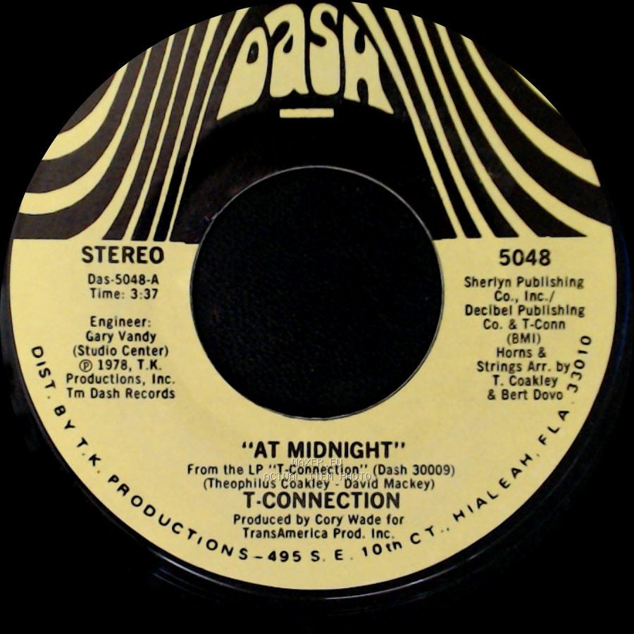 T-Connection - Playin' Games / At Midnight side B