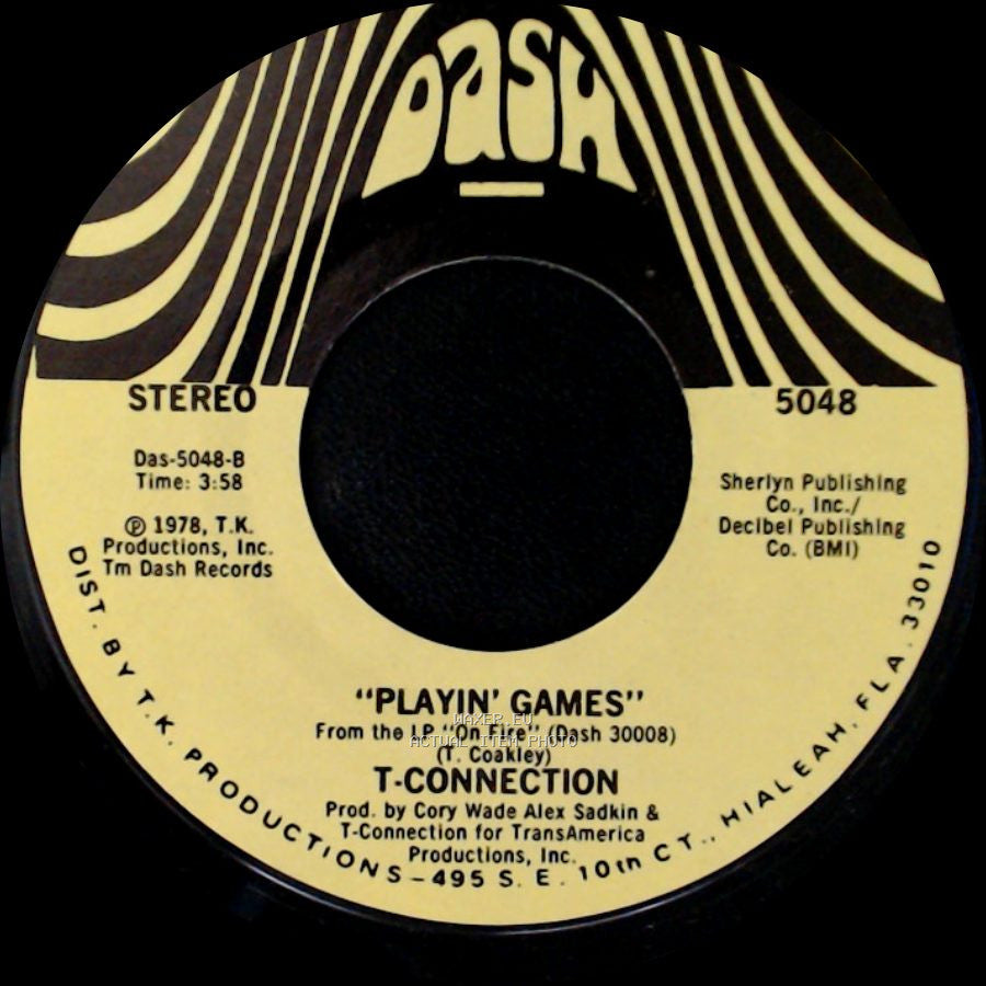 T-Connection - Playin' Games / At Midnight side B