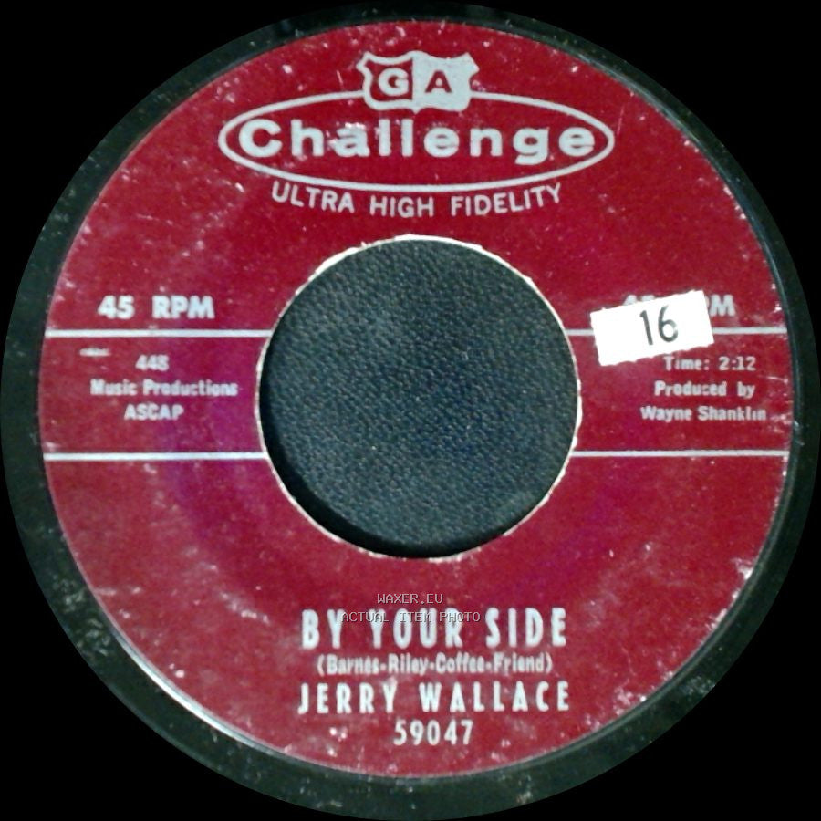 Jerry Wallace With The Jewels / Jerry Wallace - Primrose Lane / By Your Side side B
