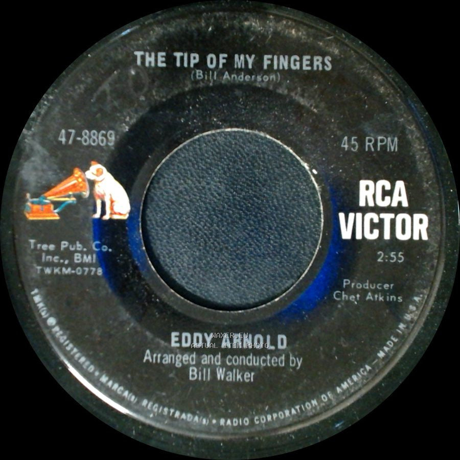 Eddy Arnold - The Tip Of My Fingers / Long, Long Friendship side A