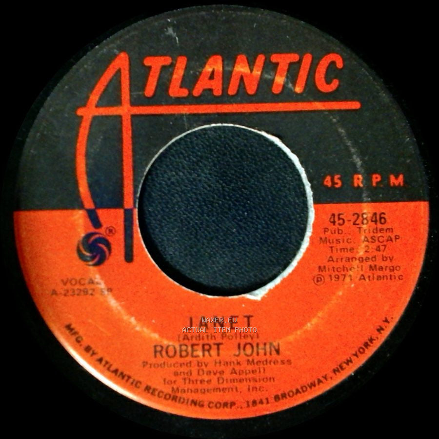 Robert John - The Lion Sleeps Tonight (Wimoweh) (Mbube) / Janet side B