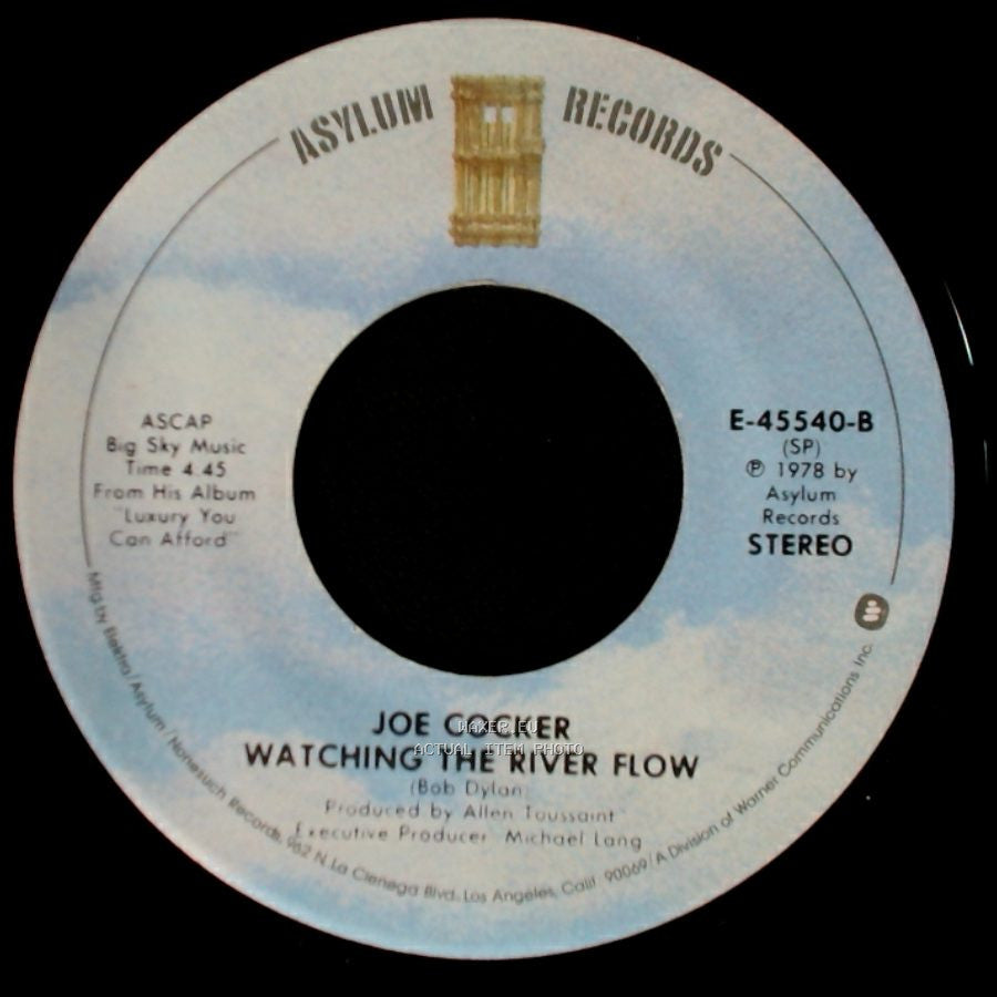 Joe Cocker - Watching The River Flow / Fun Time side A