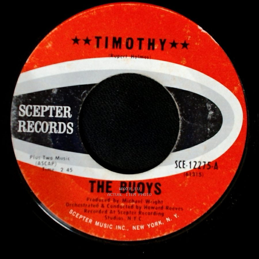 The Buoys - Timothy / It Feels Good side A