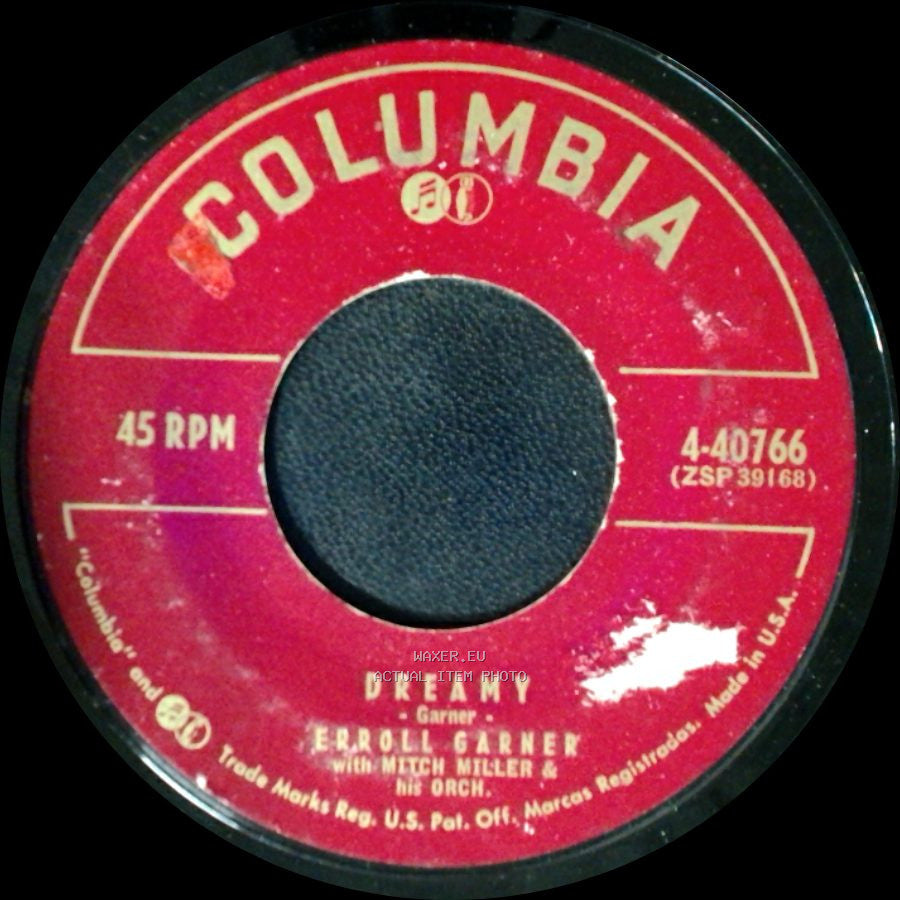 Erroll Garner With Mitch Miller & His Orch. - Dreamy / On The Street Where You Live side A