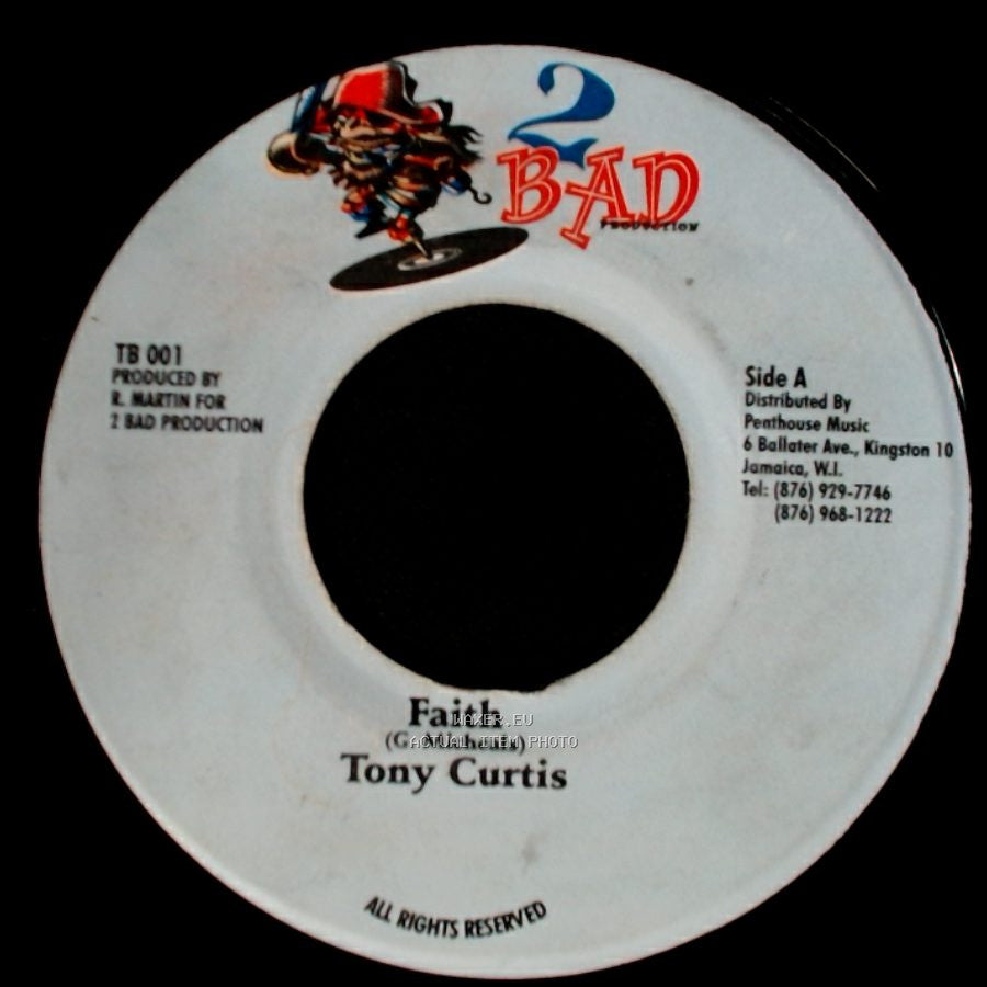 Tony Curtis - Faith / Faith / Version side A