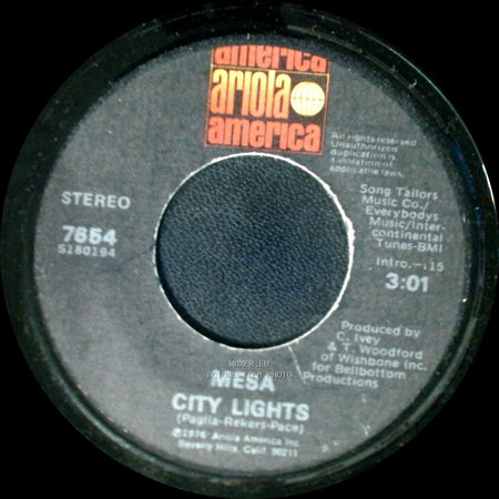 Mesa - Sailing Ships / City Lights side B