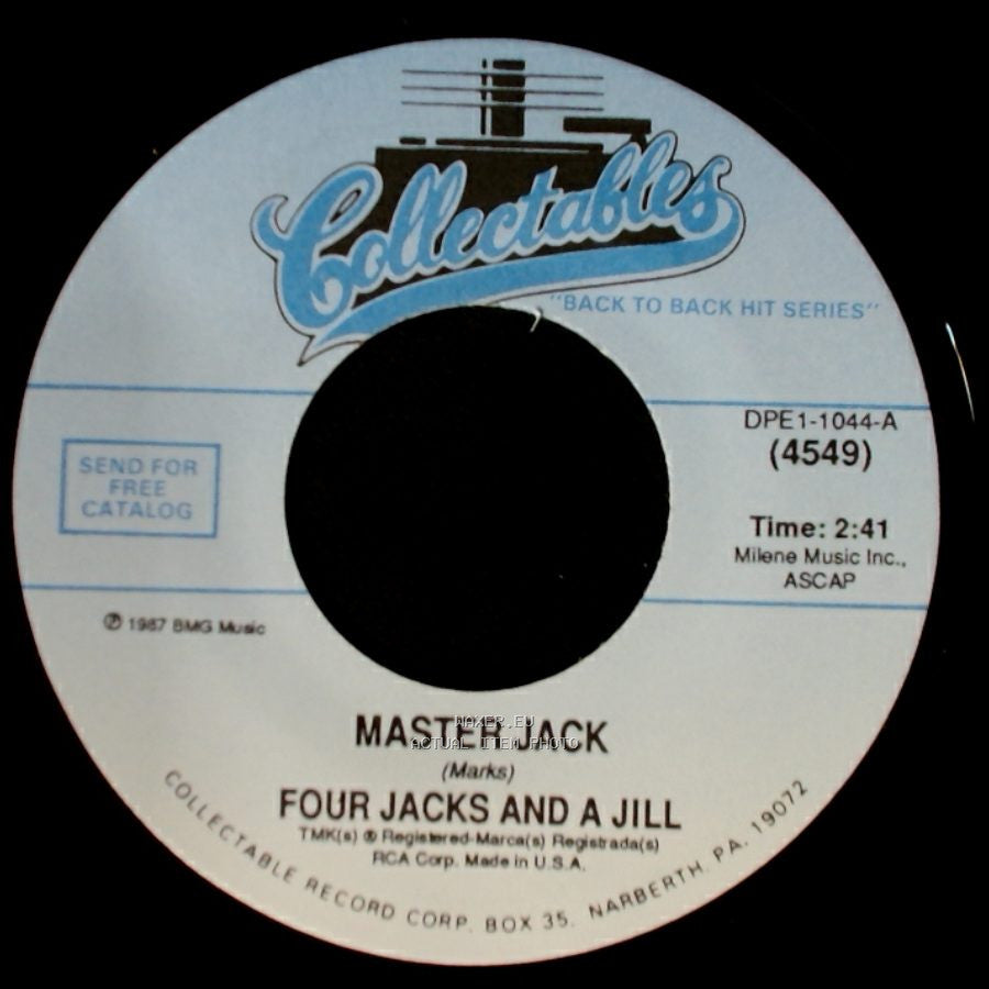 Four Jacks And A Jill - Mister Nico / Master Jack side B