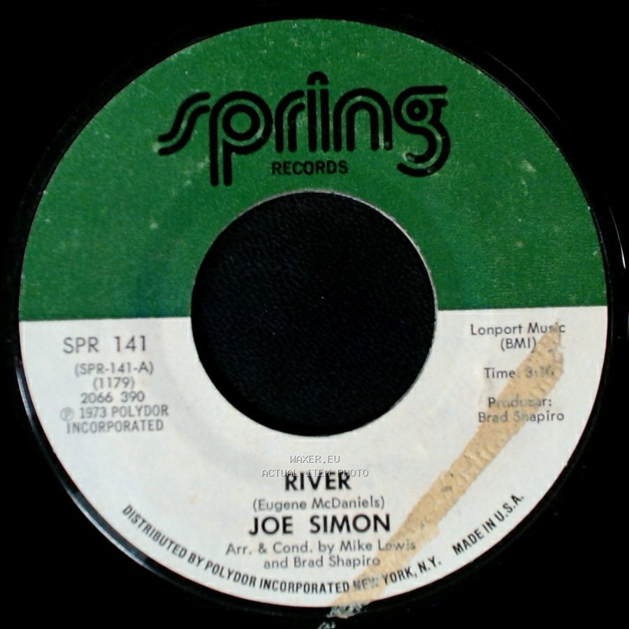 Joe Simon - Love Never Hurt Nobody / River side B