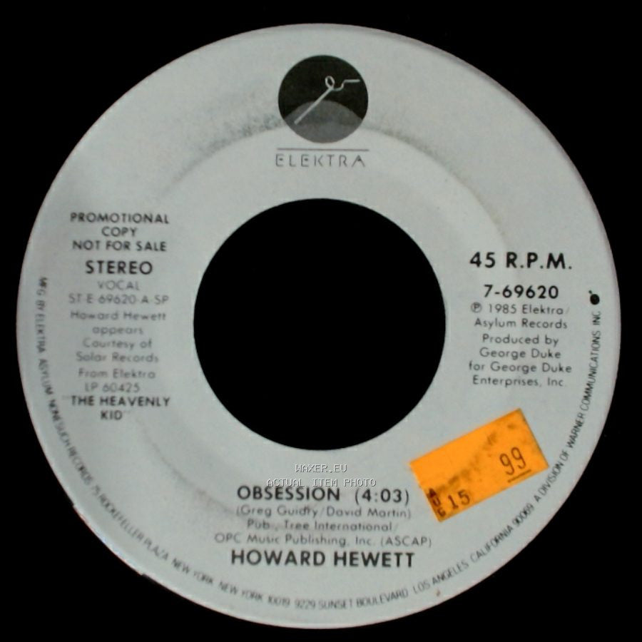 Howard Hewett - Obsession / Obsession side B