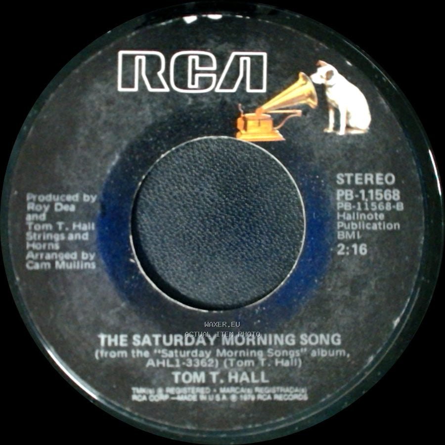 Tom T. Hall - The Saturday Morning Song / There Is A Miracle In You side A