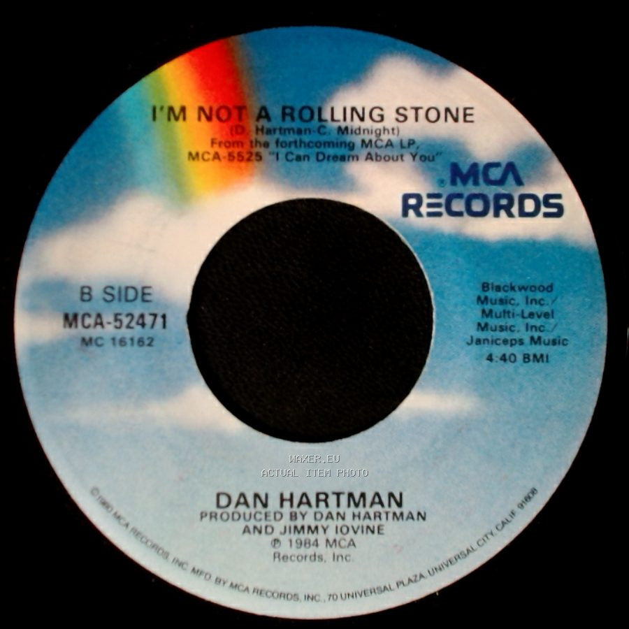 Dan Hartman - We Are The Young / I'm Not A Rolling Stone side B