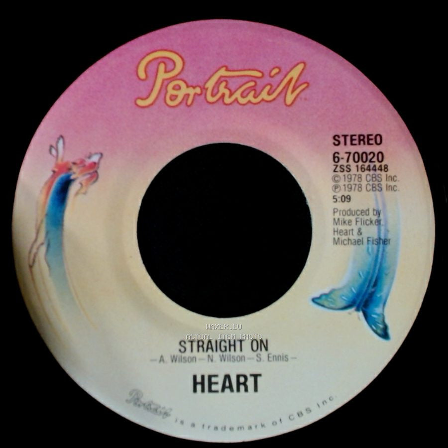 Heart - Straight On / Lighter Touch side A