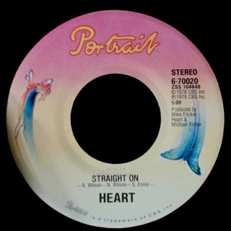 Heart - Straight On / Lighter Touch side A
