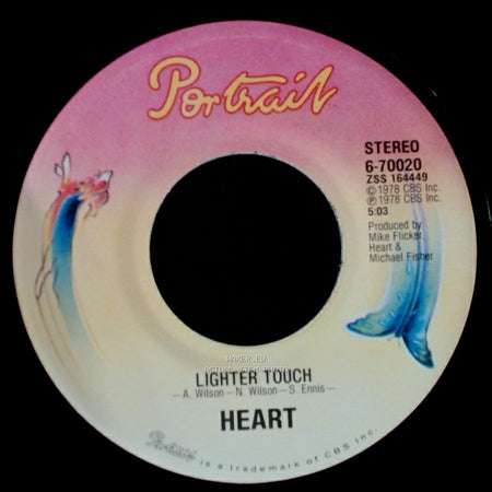 Heart - Straight On / Lighter Touch side B