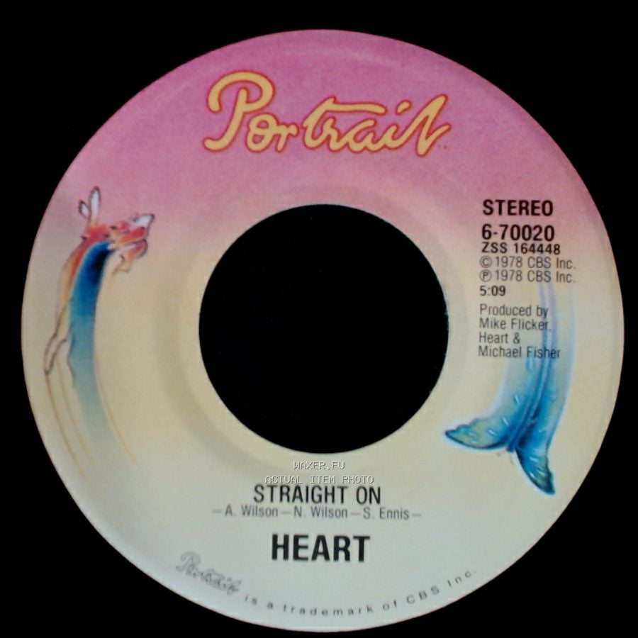 Heart - Straight On / Lighter Touch side A