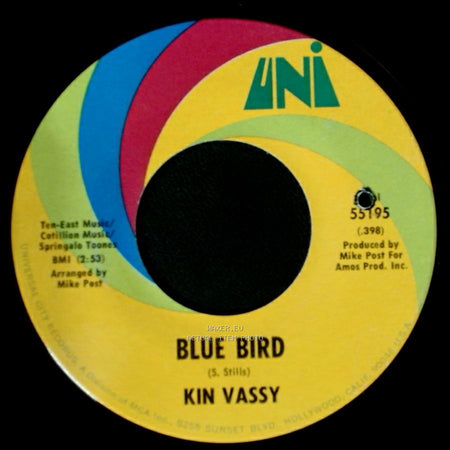 Kin Vassy - Blue Bird / I Just Wanna Give My Love To You side A