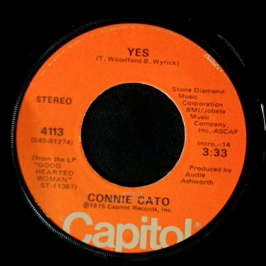 Connie Cato - Yes / Good Hearted Woman side A