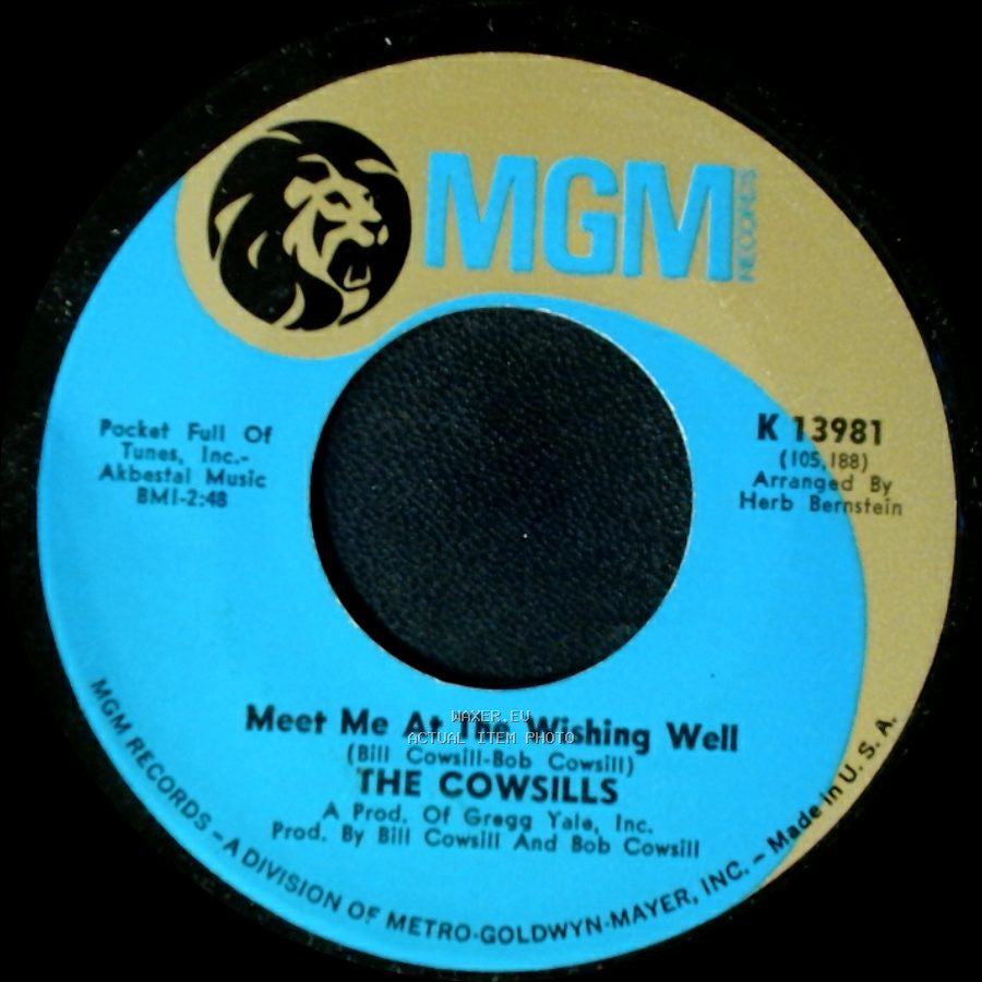 The Cowsills - Meet Me At The Wishing Well / Poor Baby side A