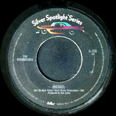 The Highwaymen - Cotton Fields / Michael side B