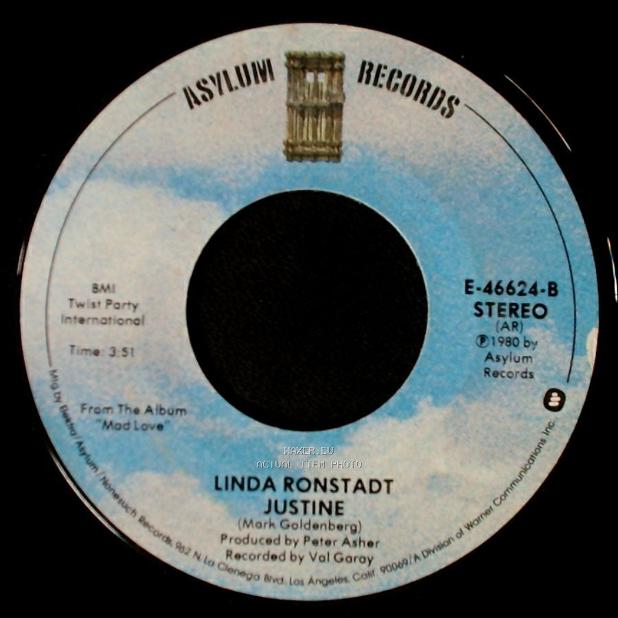 Linda Ronstadt - Hurt So Bad / Justine side B