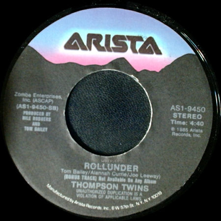 Thompson Twins - Rollunder / King For A Day side A